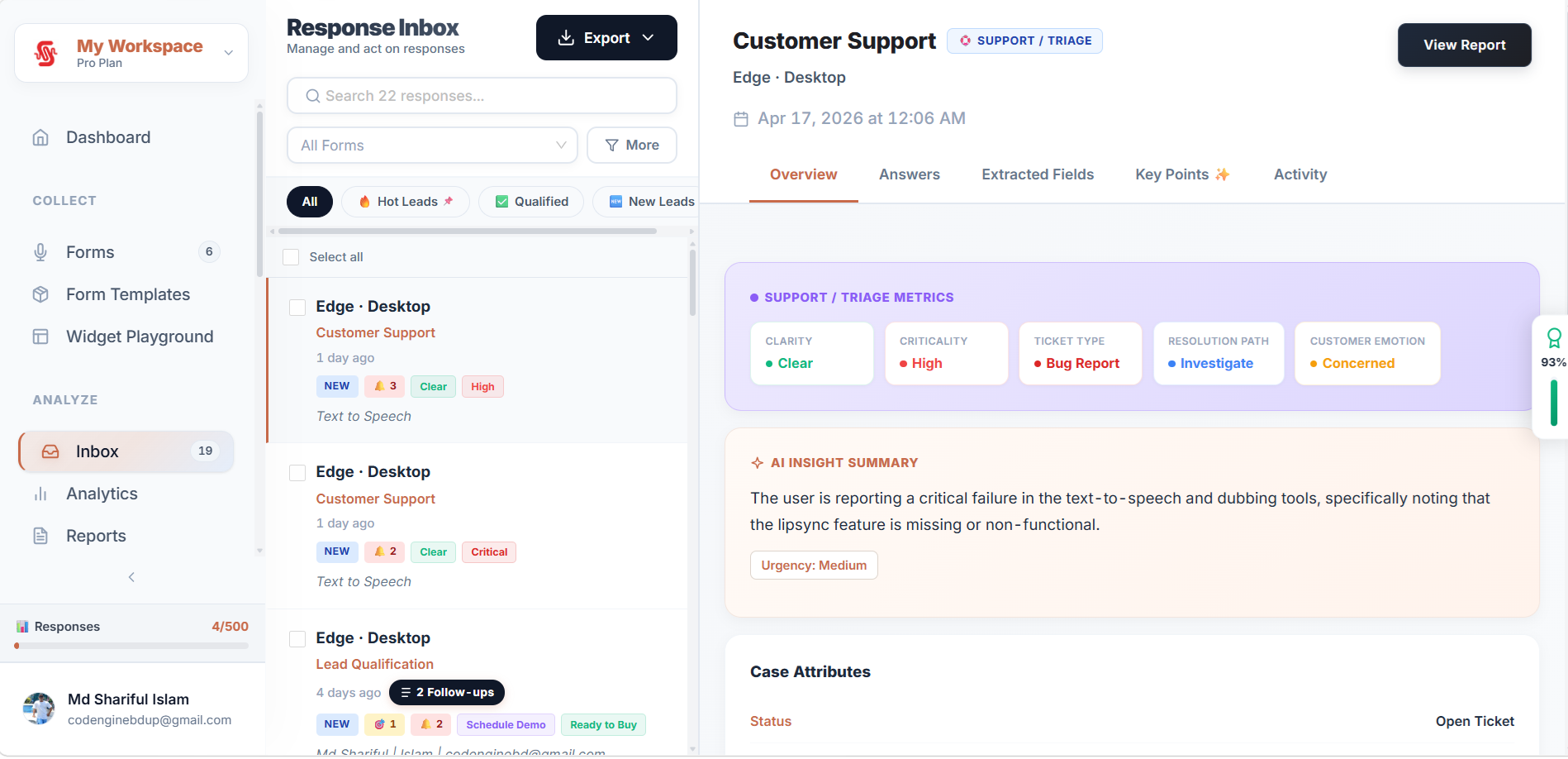 Sayify.pro Product Screenshot